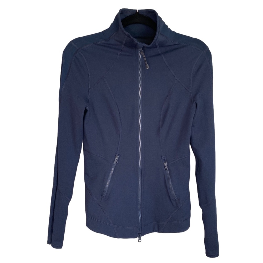 Zella Define Full Zip Athletic Navy Jacket | Size Small